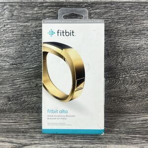 Fitbit ALTA  GOLD TONE METAL ACCESSORY BRACELET SIZE S/P FB158